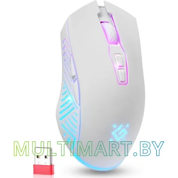 Игровая мышь Defender Pandora GM-502 (белый) картинка 3